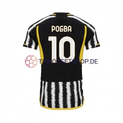 Juventus Turin Paul Pogba 10 2023-2024 Herren Trikot Heim Kurzarm