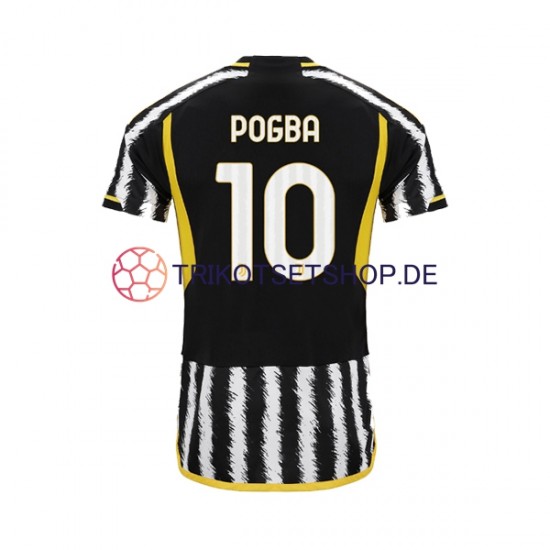 Juventus Turin Paul Pogba 10 2023-2024 Herren Trikot Heim Kurzarm