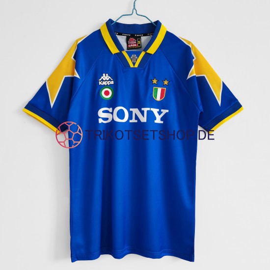Juventus Turin Retro 1995-1996 Herren Trikot Auswärts Kurzarm