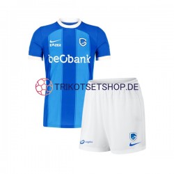 KRC Genk 2023-2024 Kinder Trikotset Heim Kurzarm