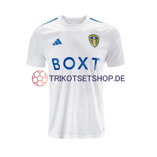 Leeds United 2023-2024 Herren Trikot Heim Kurzarm
