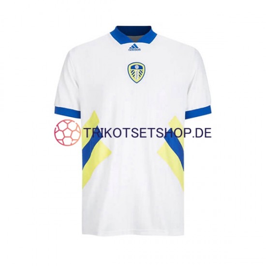 Leeds United Icon Retro 2022-2023 Herren Trikot Heim Kurzarm