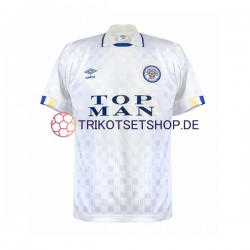Leeds United Retro 1989-1990 Herren Trikot Heim Kurzarm