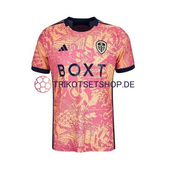 Leeds United 2023-2024 Herren Trikot Ausweich Kurzarm