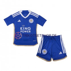 Leicester City 2023-2024 Kinder Trikotset Heim Kurzarm
