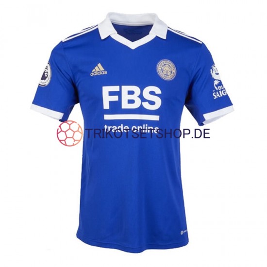 Leicester City 2022-2023 Herren Trikot Heim Kurzarm