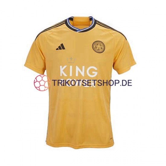 Leicester City 2023-2024 Herren Trikot Ausweich Kurzarm