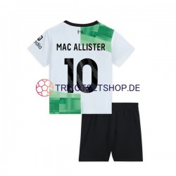 Liverpool Alexis Mac Allister 10 2023-2024 Kinder Trikotset Auswärts Kurzarm