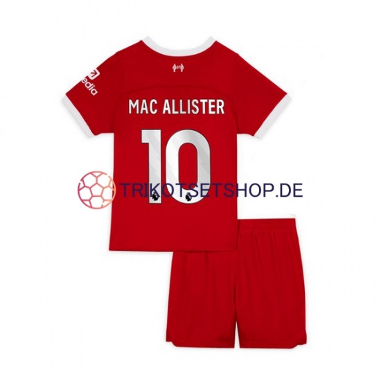 Liverpool Alexis Mac Allister 10 2023-2024 Kinder Trikotset Heim Kurzarm
