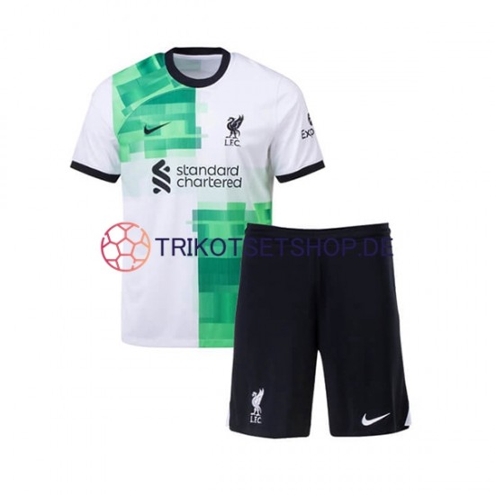 Liverpool 2023-2024 Kinder Trikotset Auswärts Kurzarm