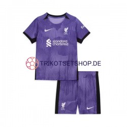 Liverpool 2023-2024 Kinder Trikotset Ausweich Kurzarm