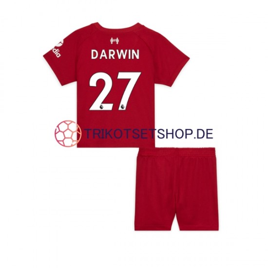 Liverpool Darwin Nunez 27 2022-2023 Kinder Trikotset Heim Kurzarm