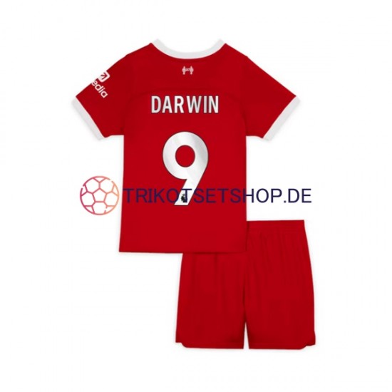 Liverpool Darwin Nunez 9 2023-2024 Kinder Trikotset Heim Kurzarm