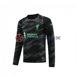 Liverpool 2023-2024 Torwart Herren Trikot Auswärts Langarm