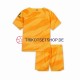 Liverpool 2023-2024 Torwart Kinder Trikotset Ausweich Kurzarm