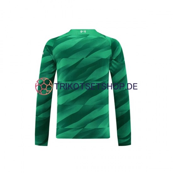 Liverpool 2023-2024 Torwart Herren Trikot Heim Langarm