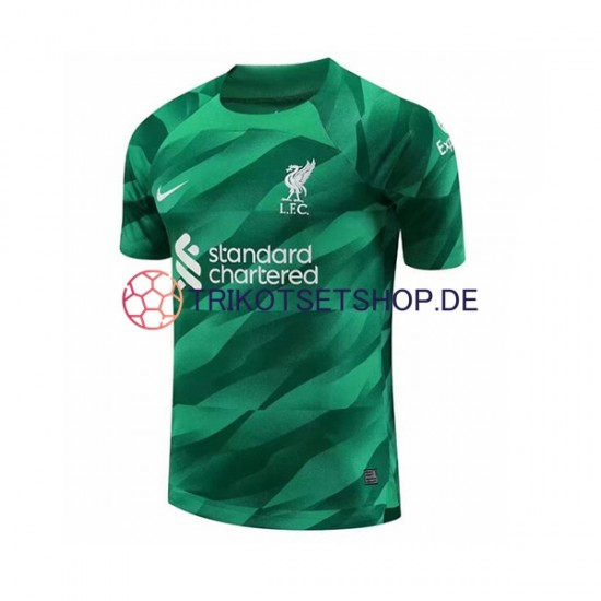 Liverpool 2023-2024 Torwart Herren Trikot Heim Kurzarm