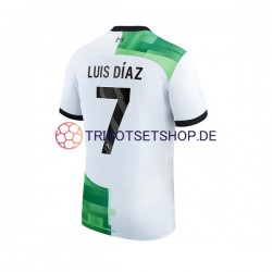 Liverpool Luis Diaz 7 2023-2024 Herren Trikot Auswärts Kurzarm