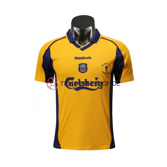 Liverpool Retro 2000-2001 Herren Trikot Auswärts Kurzarm