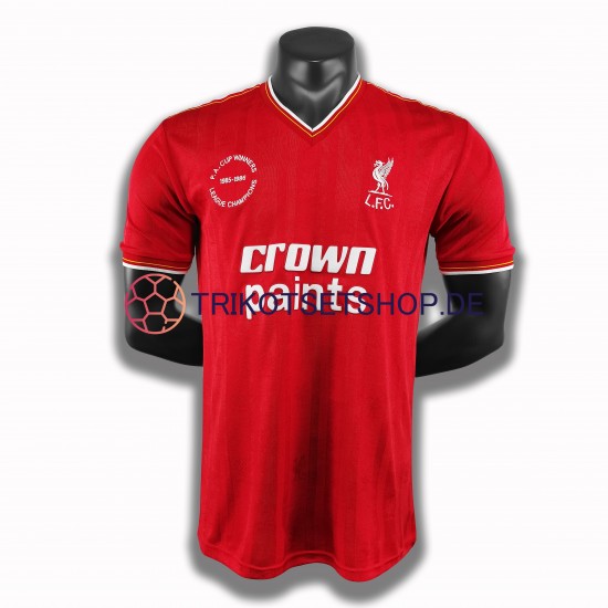 Liverpool Retro 1985-1986 Herren Trikot Heim Kurzarm