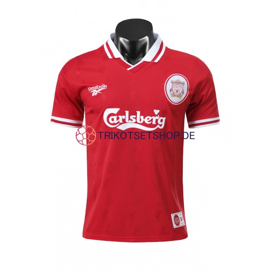 Liverpool Retro 1996-1997 Herren Trikot Heim Kurzarm