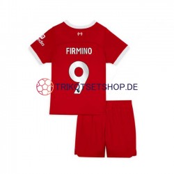 Liverpool Roberto Firmino 9 2023-2024 Kinder Trikotset Heim Kurzarm