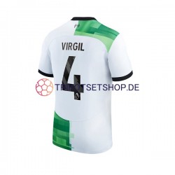 Liverpool Virgil van Dijk 4 2023-2024 Herren Trikot Auswärts Kurzarm