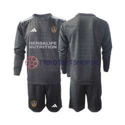 LA Galaxy 2023 Torwart Kinder Trikotset Heim Langarm