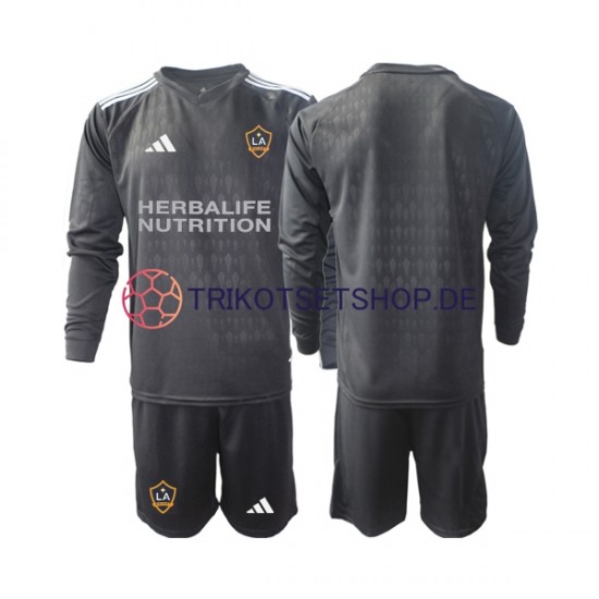 LA Galaxy 2023 Torwart Kinder Trikotset Heim Langarm