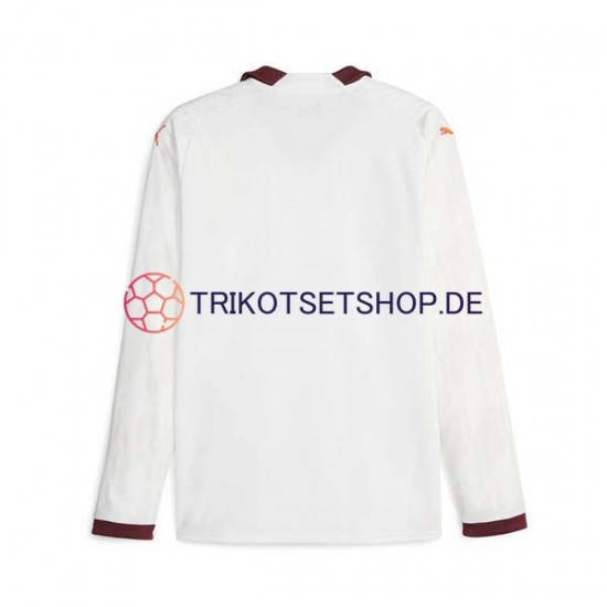 Manchester City 2023-2024 Herren Trikot Auswärts Langarm