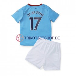 Manchester City De Bruyne 17 2022-2023 Kinder Trikotset Heim Kurzarm