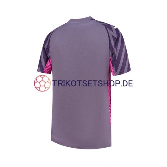 Manchester City 2023-2024 Torwart Herren Trikot Auswärts Kurzarm