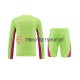 Manchester City 2023-2024 Torwart Kinder Trikotset Ausweich Langarm