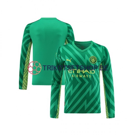 Manchester City 2023-2024 Torwart Herren Trikot Heim Langarm