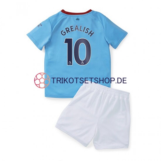 Manchester City Grealish 10 2022-2023 Kinder Trikotset Heim Kurzarm