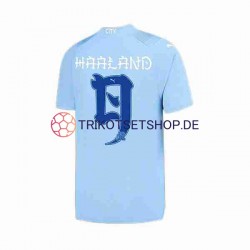 Japan Manchester City Haaland 9 ese Tour Printing 2023-2024 Herren Trikot Heim Kurzarm