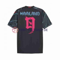 Japan Manchester City Haaland 9 ese Tour Printing 2023-2024 Herren Trikot Ausweich Kurzarm