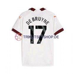 Manchester City Kevin De Bruyne 17 2023-2024 Herren Trikot Auswärts Kurzarm