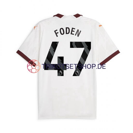 Manchester City Phil Foden 47 2023-2024 Herren Trikot Auswärts Kurzarm