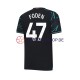 Manchester City Phil Foden 47 2023-2024 Herren Trikot Ausweich Kurzarm