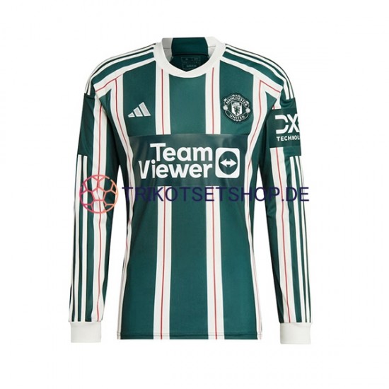 Manchester United 2023-2024 Herren Trikot Auswärts Langarm