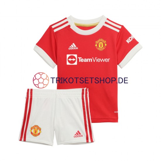 Manchester United 2021-2022 Kinder Trikotset Heim Kurzarm