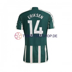 Manchester United Eriksen 14 2023-2024 Herren Trikot Auswärts Kurzarm