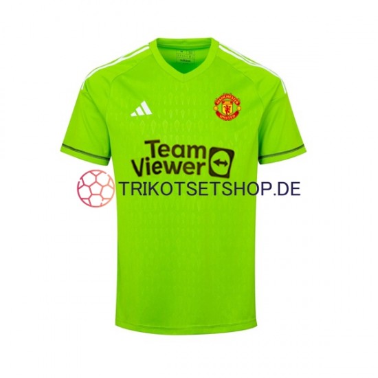 Manchester United Andre Onana 24 2023-2024 Torwart Kinder Trikotset Heim Kurzarm