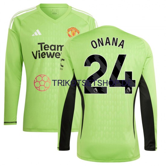 Manchester United Andre Onana 24 2023-2024 Torwart Herren Trikot Heim Langarm