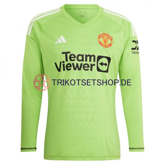 Manchester United Andre Onana 24 2023-2024 Torwart Herren Trikot Heim Langarm