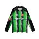 Manchester United Retro 1990-1991 Torwart Herren Trikot Heim Langarm