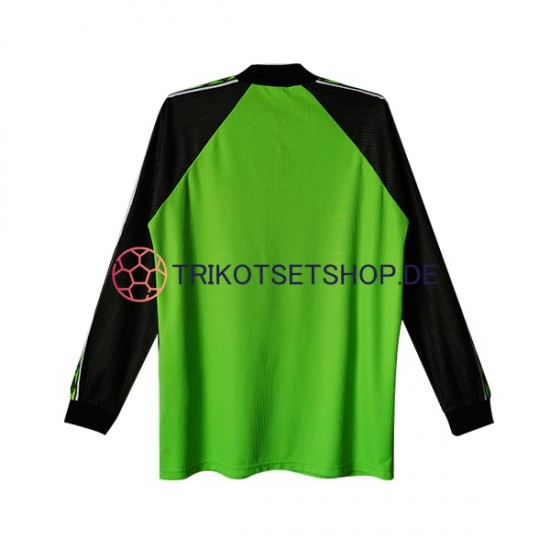 Manchester United Retro 1998-1999 Torwart Herren Trikot Heim Langarm