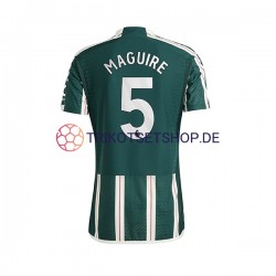 Manchester United Harry Maguire 5 2023-2024 Herren Trikot Auswärts Kurzarm