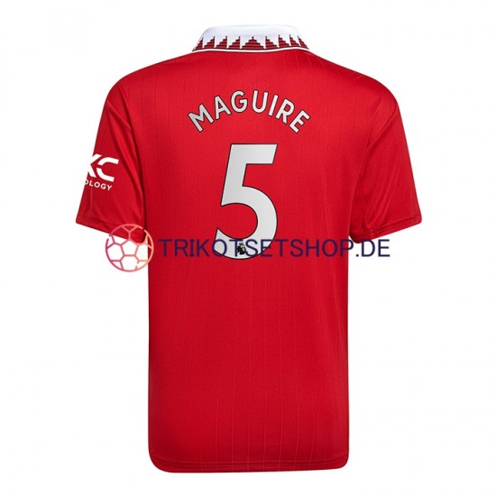 Manchester United Harry Maguire 5 2022-2023 Herren Trikot Heim Kurzarm